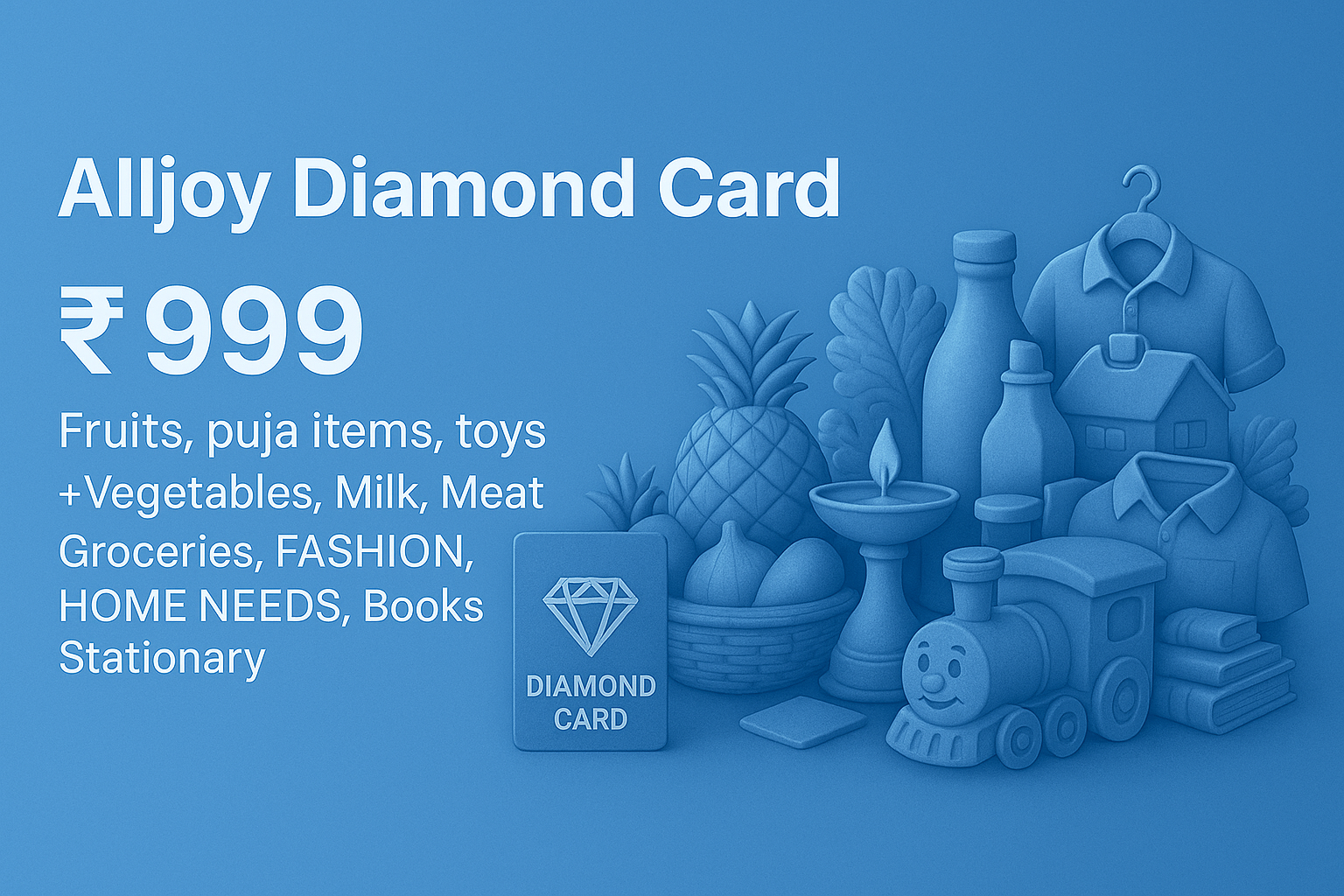 Alljoy Diamond Card 999