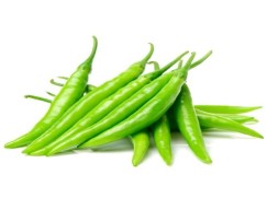 Green chilies