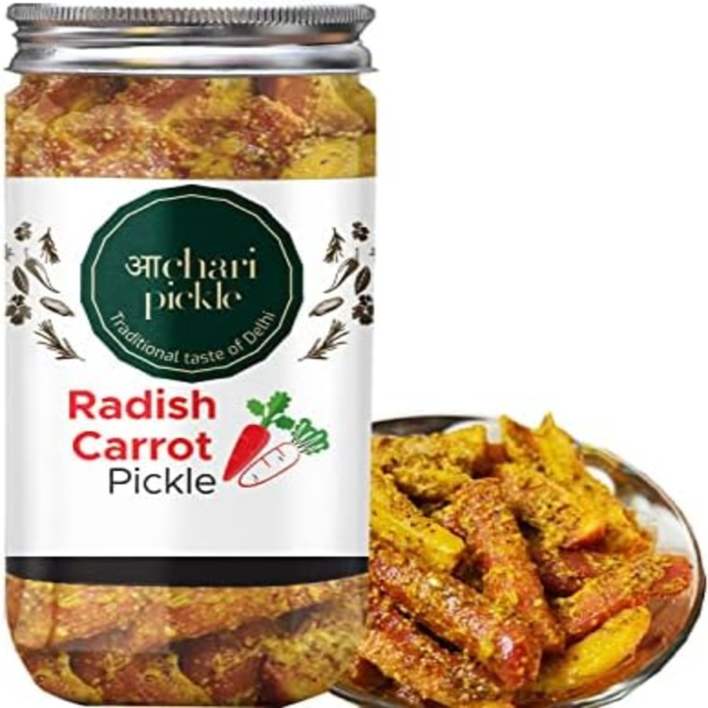 Radish and Carrot Pickle