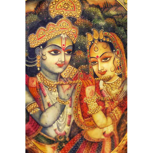 Radha Krishna Paintings For Wall Decoration-Set