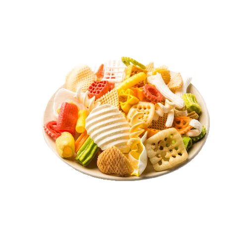 3D Oval Shaped Fryums Ready-To-Fry Papad