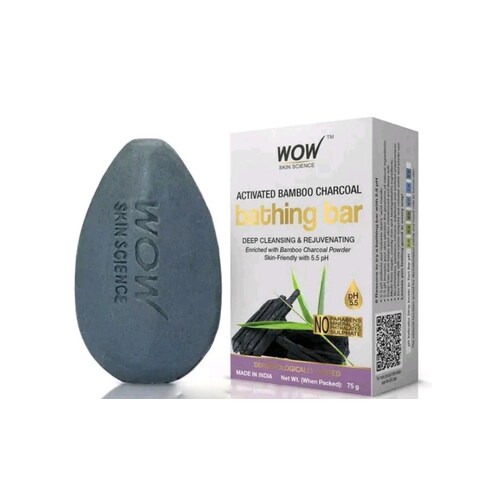 Activated Bamboo Charcoal Bathing Bar