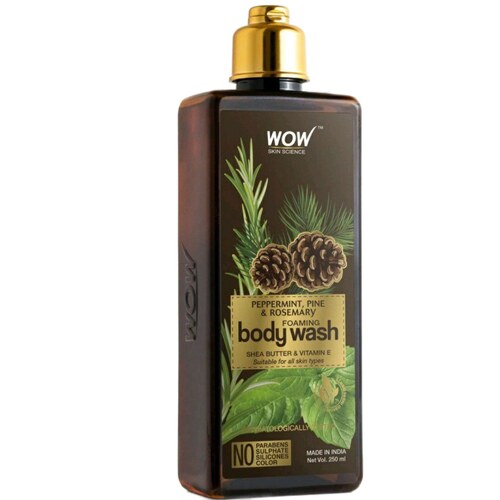 Peppermint, pine &Rosemary Foaming Body Wash