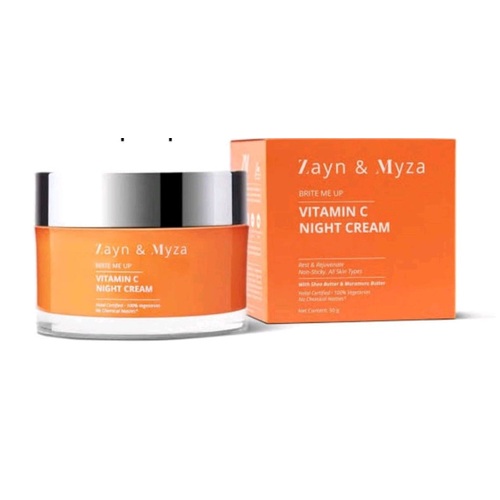 Zayn & Myza Brite Me Up Vitamin C Night Cream