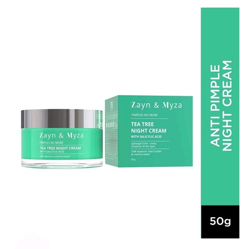 Zayn & Myza Pimples No More Tea Tree Night Cream With Salicylic Acid