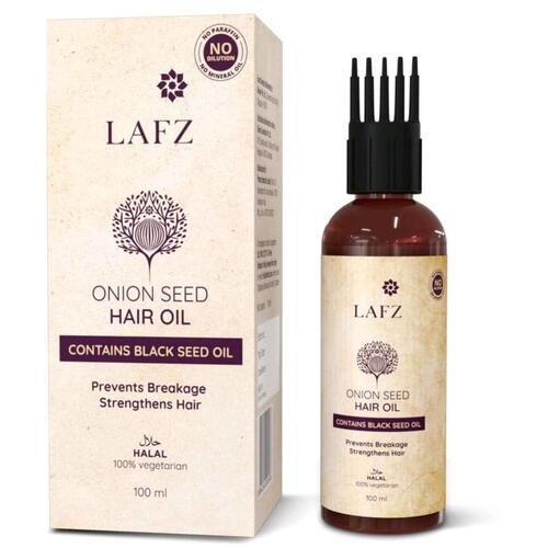 Lafz Onion Seed Hair Oil Contains Black Seed Oil Prevents Breakage Strengthens Hair