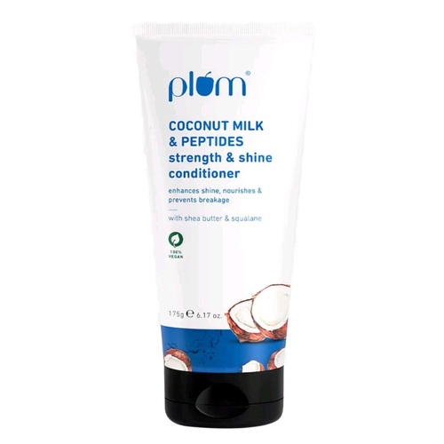Plum Coconut Milk & Peptides Strength & Shine Conditioner