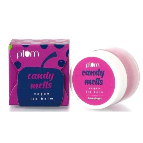 Plum Candy Melts Vega N Lip Balm Vegan Lip Balm