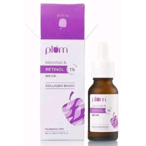 Plum Bakuchiol & Retionl Serum 1% Collagen Boost