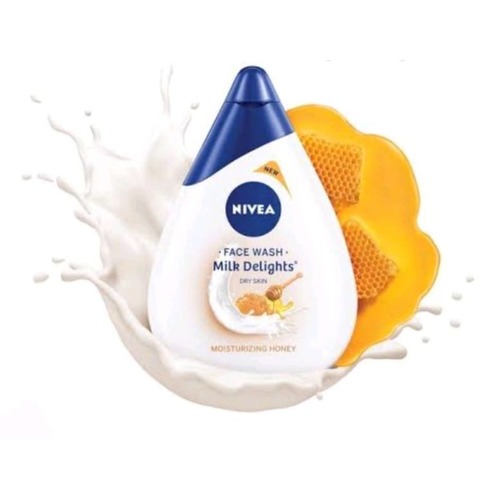 Nivea Face Wash Milk Delights