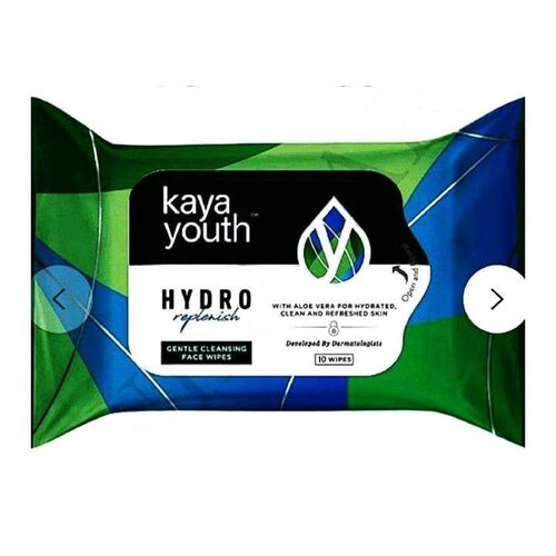 Kaya Youth Hydro Replenish Gentle Cleansing Face Wipes W