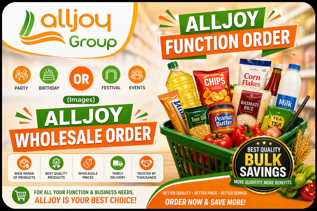 AllJoy Group — AllJoy Function Order or AllJoy Wholesale Order. Quality bulk savings.